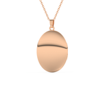 Custom Pendant Necklace – Photo and Fingerprint Printed 14