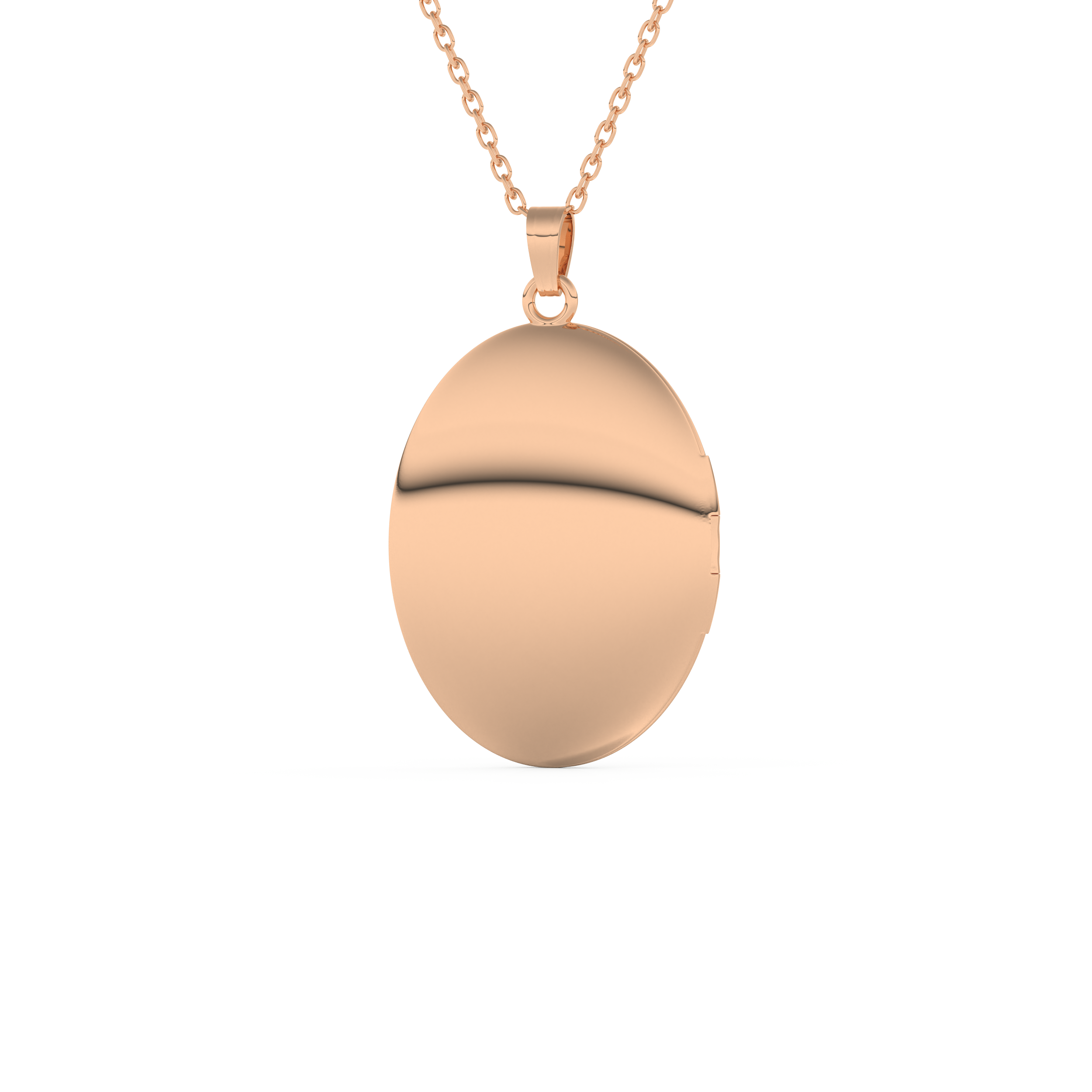 Custom Pendant Necklace – Photo and Fingerprint Printed 14