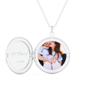 Custom Pendant Necklace – Photo and Engraving 1