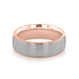 Brushed Finish Classic Wedding Band For Men 3