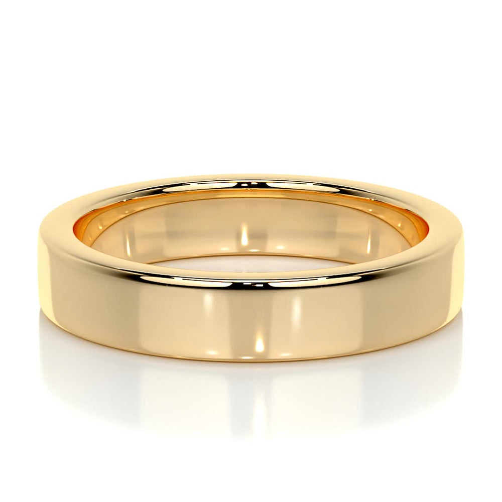 
                  
                    Polished Finish Yellow Gold Classic Men's Band 8
                  
                