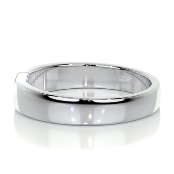 Polished Finish Classic Men's Wedding Band 10