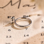 Stunning 2.0 CT Pear Moissanite Engagement Ring with Solitaire Design 5