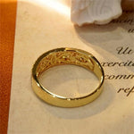 0.5 TCW  Round Cut Moissanite Bridal Wedding Band Semi Pave Accents 8