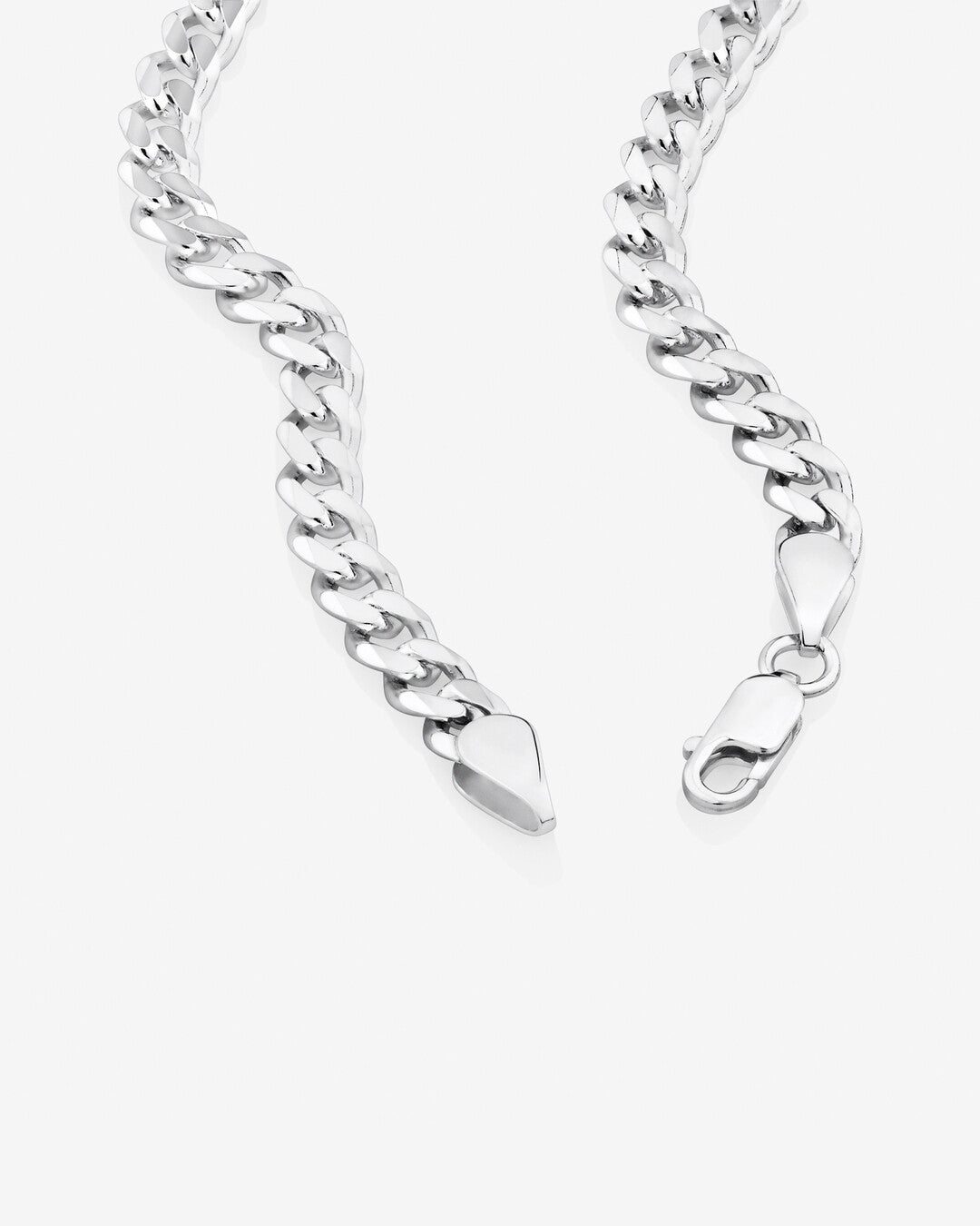 Round Cut Cubic Zirconia in 925 Sterling Silver Necklace 2