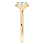Stunning 1.0-2.0 CT Oval Moissanite Engagement Ring with Solitaire Design 4