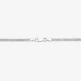 Round Cut Cubic Zirconia in 925 Sterling Silver Necklace 3