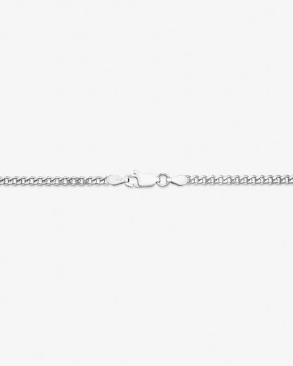 Round Cut Cubic Zirconia in 925 Sterling Silver Necklace 3