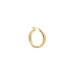 Lightweight Hoops Earrings in Gold 2