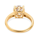 Round Cut Solitaire Style Cubic Zirconia in 925 Sterling Silver Jewelry 4