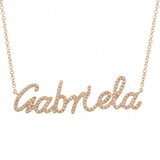 Round Cut Cubic Zirconia in 925 Sterling Silver Necklace 1