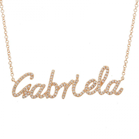 Round Cut Cubic Zirconia in 925 Sterling Silver Necklace 12