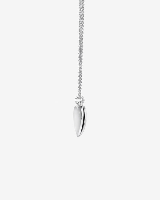 Round Cut Cubic Zirconia in 925 Sterling Silver Necklace 2