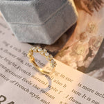 0.2 TCW Round Cut Moissanite Bridal Wedding Band 5