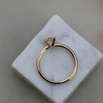 0.90 CT Cushion Solitaire CVD E/VS1 Diamond Engagement Ring 8