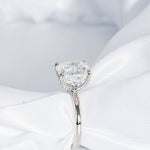 Stunning 4.50 CT Cushion Moissanite Engagement Ring with Solitaire Design 6