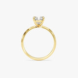 Stunning 1.0-2.0 CT Cushion Moissanite Engagement Ring with Solitaire Design 3