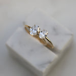 0.50 CT Oval Solitaire CVD E/VVS1 Diamond Engagement Ring 9