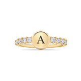 0.96 TCW Round Diamond Lab Made Diamond- April Birthstone Engagement Ring 6