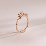 Stunning 1.0 - 2.0 CT Marquise Moissanite Engagement Ring with Solitaire Design 9