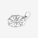 Round Cut Cubic Zirconia in 925 Sterling Silver Necklace 2