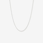 Round Cut Cubic Zirconia in 925 Sterling Silver Necklace 1
