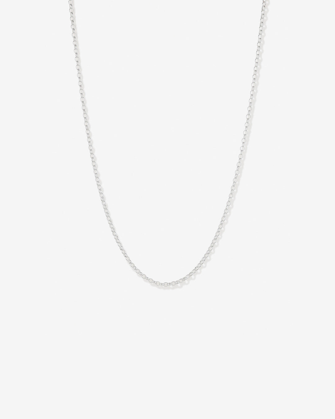 Round Cut Cubic Zirconia in 925 Sterling Silver Necklace 1