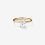 Stunning 1.0 CT Oval Moissanite in Solitaire Design Engagement Ring 1