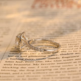 Stunning 2.5 CT Cushion Cut Moissanite Engagement Ring with Halo & Pave Design 6