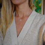 1.44 TCW Round April Diamond Lab Made Diamond- April Birthstone Necklace 2