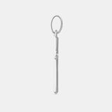 Round Cut Cubic Zirconia in 925 Sterling Silver Necklace 3