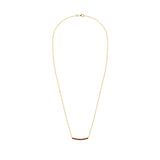 1.38 TCW Round Garnet Lab Made Diamond- January Birthstone Necklace 5