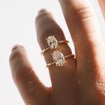 Stunning 1 CT Oval Moissanite Engagement Ring with Solitaire Design 4