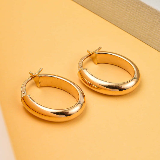 Round Cut Cubic Zirconia in 925 Sterling Silver Earrings 2