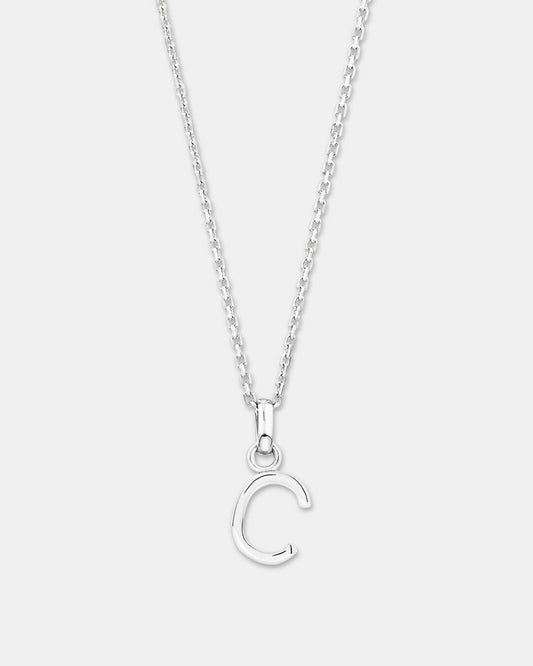 Round Cut Cubic Zirconia in 925 Sterling Silver Necklace 1