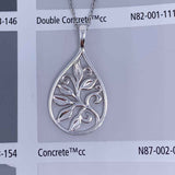 Round Cut Cubic Zirconia in 925 Sterling Silver Necklace 4