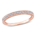 Round Cut Cubic Zirconia in 925 Sterling Silver Wedding Bands 12