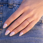 Stunning Women's Plain Metal Wedding Bands 3