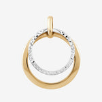 Round Cut Cubic Zirconia in 925 Sterling Silver Necklace 1