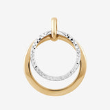 Round Cut Cubic Zirconia in 925 Sterling Silver Necklace 1