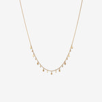 Round Cut Cubic Zirconia in 925 Sterling Silver Necklace 1