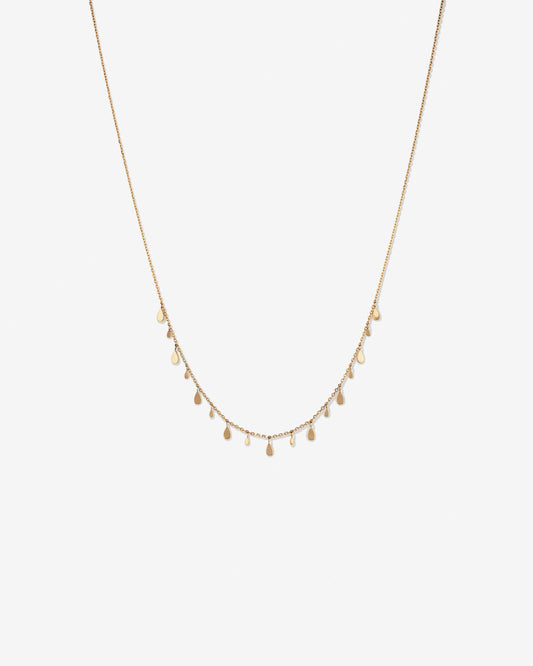 Round Cut Cubic Zirconia in 925 Sterling Silver Necklace 1