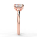 Stunning 2.80 CT Cushion Moissanite Engagement Ring with Solitaire Design 10