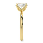 Stunning 2.11 CT Oval Moissanite Engagement Ring with Solitaire Design 3