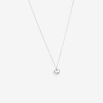 Round Cut Cubic Zirconia in 925 Sterling Silver Necklace 4