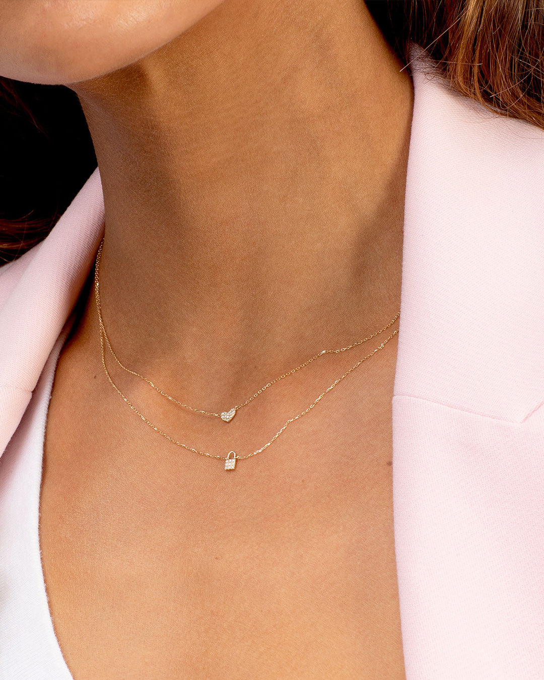 Round Cut Cubic Zirconia in 925 Sterling Silver Necklace 1