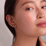 2.9 TCW Round Garnet Lab Made Diamond- January Birthstone Earrings 3