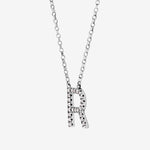Round Cut Cubic Zirconia in 925 Sterling Silver Necklace 2