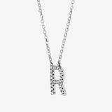 Round Cut Cubic Zirconia in 925 Sterling Silver Necklace 2