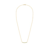 0.33 TCW Round Peridot Lab Made Diamond- August Birthstone Necklace 5